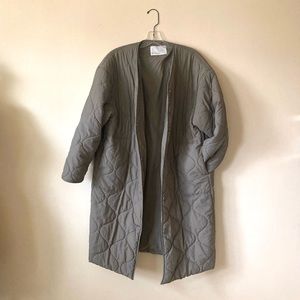 Oak + Fort Quilted Jacket